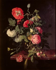 Fiori in un vaso di vetro, 1667